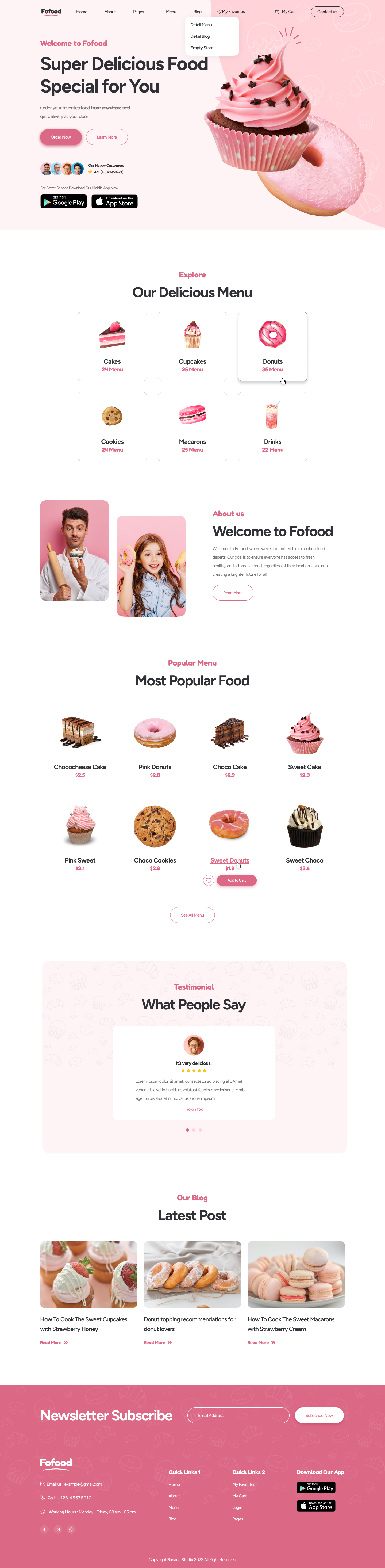 طراحی صفحه اول فروشگاه